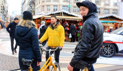 Budapest Winter Tour,Yellow Zebra Budapest,Budapest bike tour guided bike tour