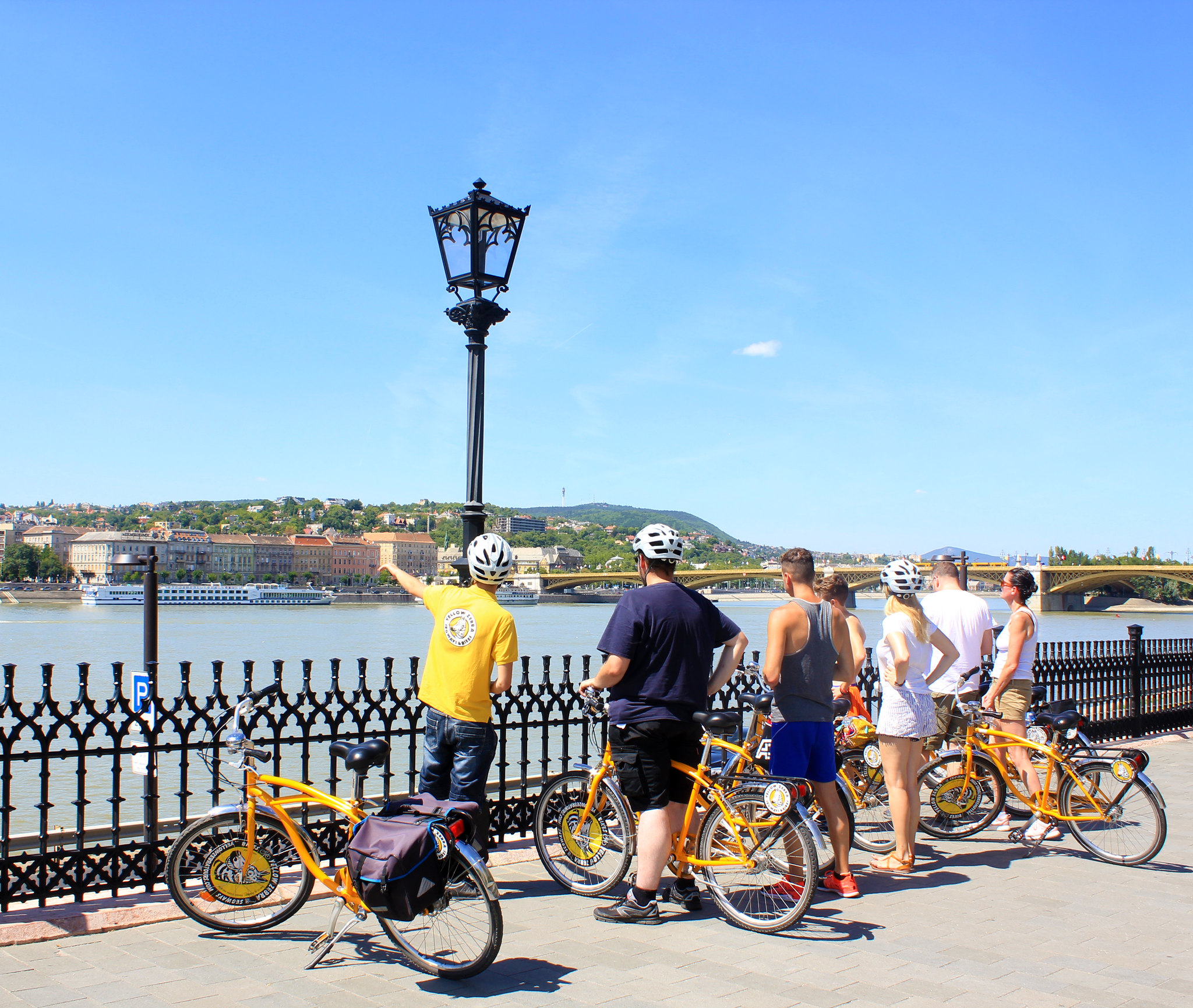 Budapest Danube Views Bike Ride